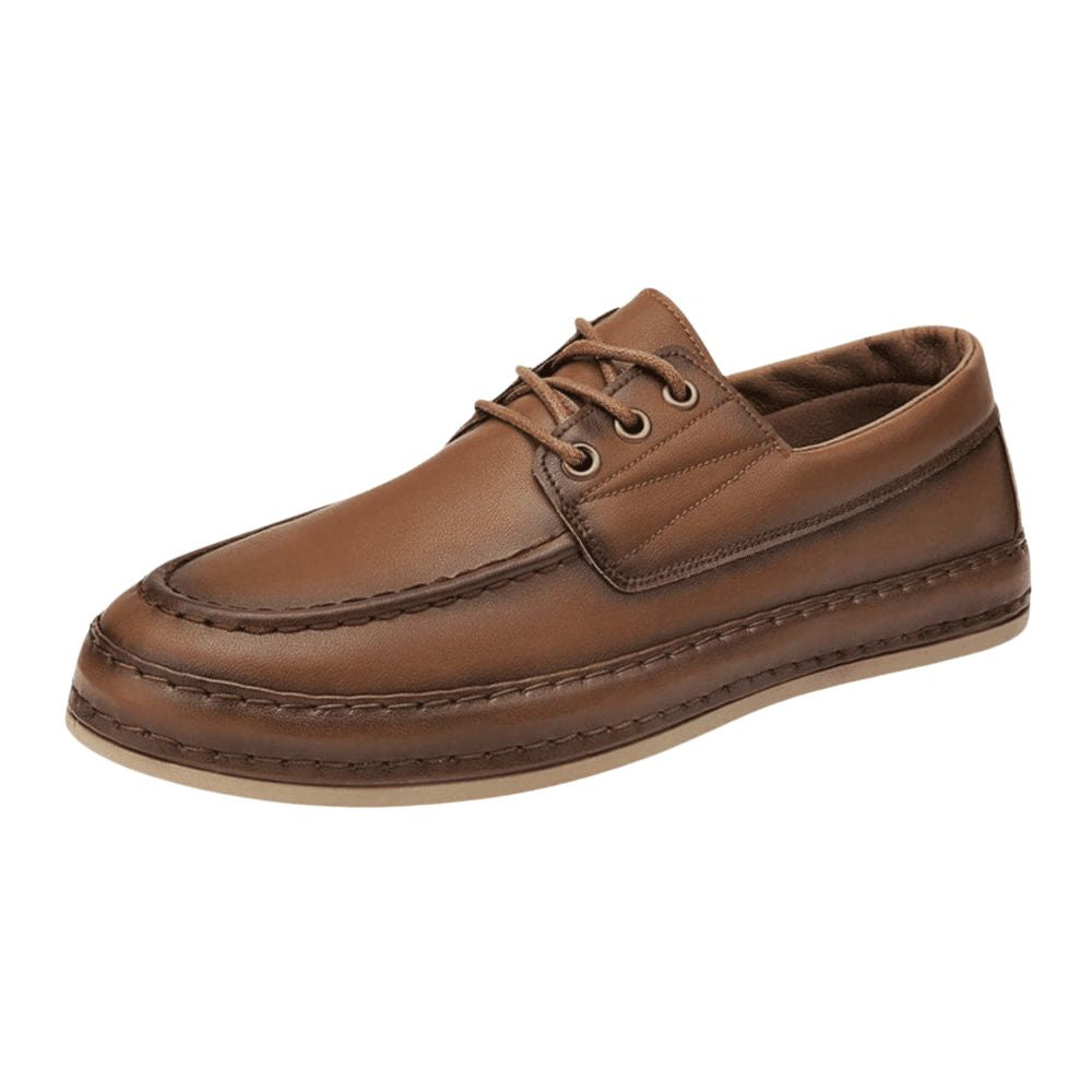 Mocassim Dockside Masculino de Couro Paolo - Loja2