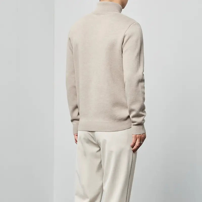 Suéter Masculino Tricô Gola Alta - Loja2