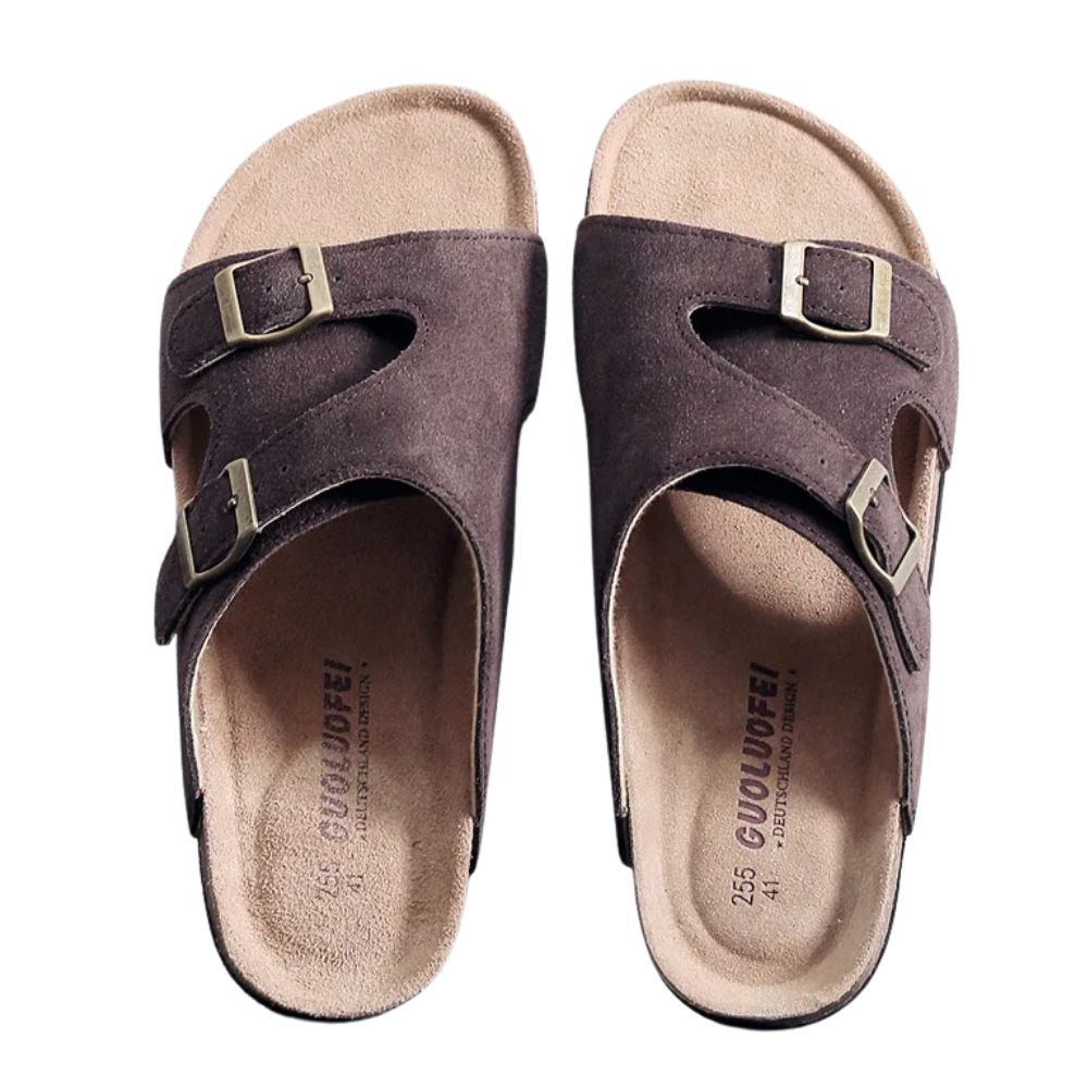 Sandália Birken de Couro Cancún - Loja2