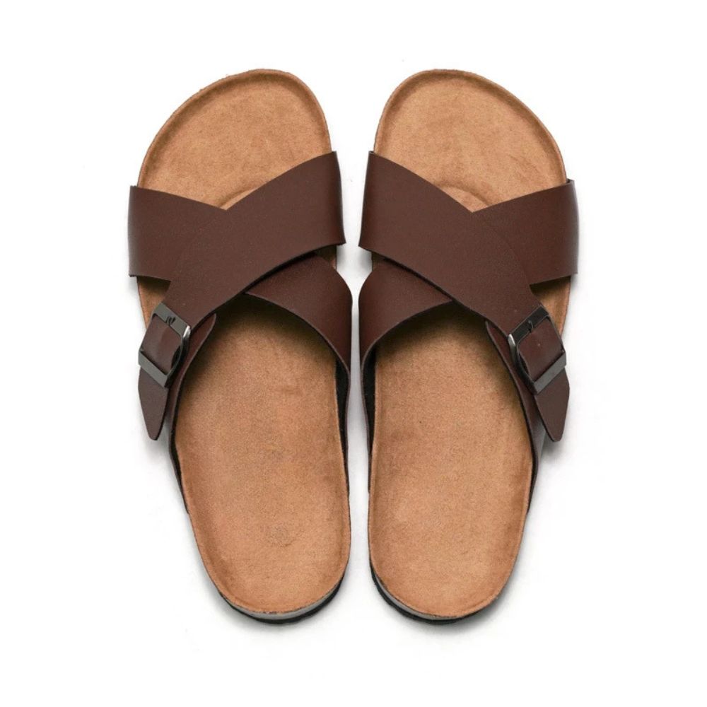 Sandália de Couro Merlin - Loja2