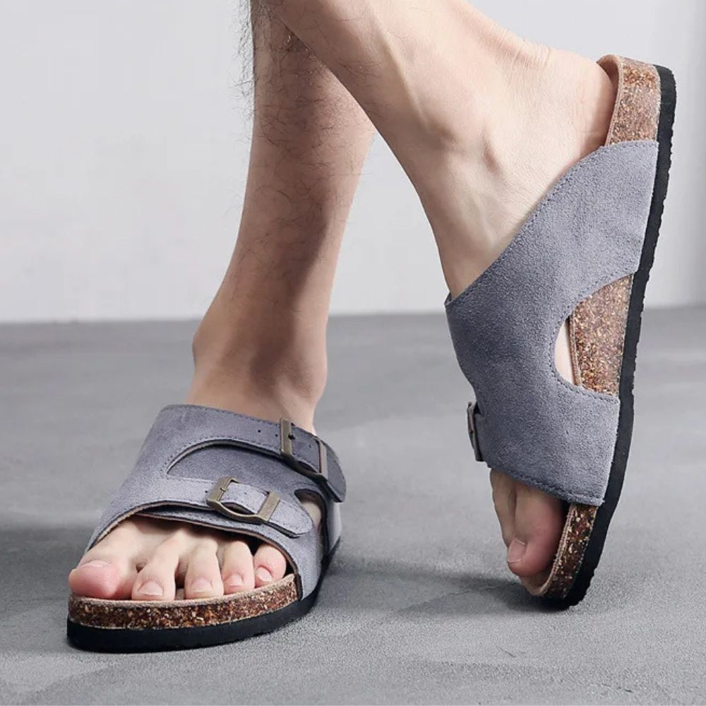 Sandália Birken de Couro Cancún - Loja2