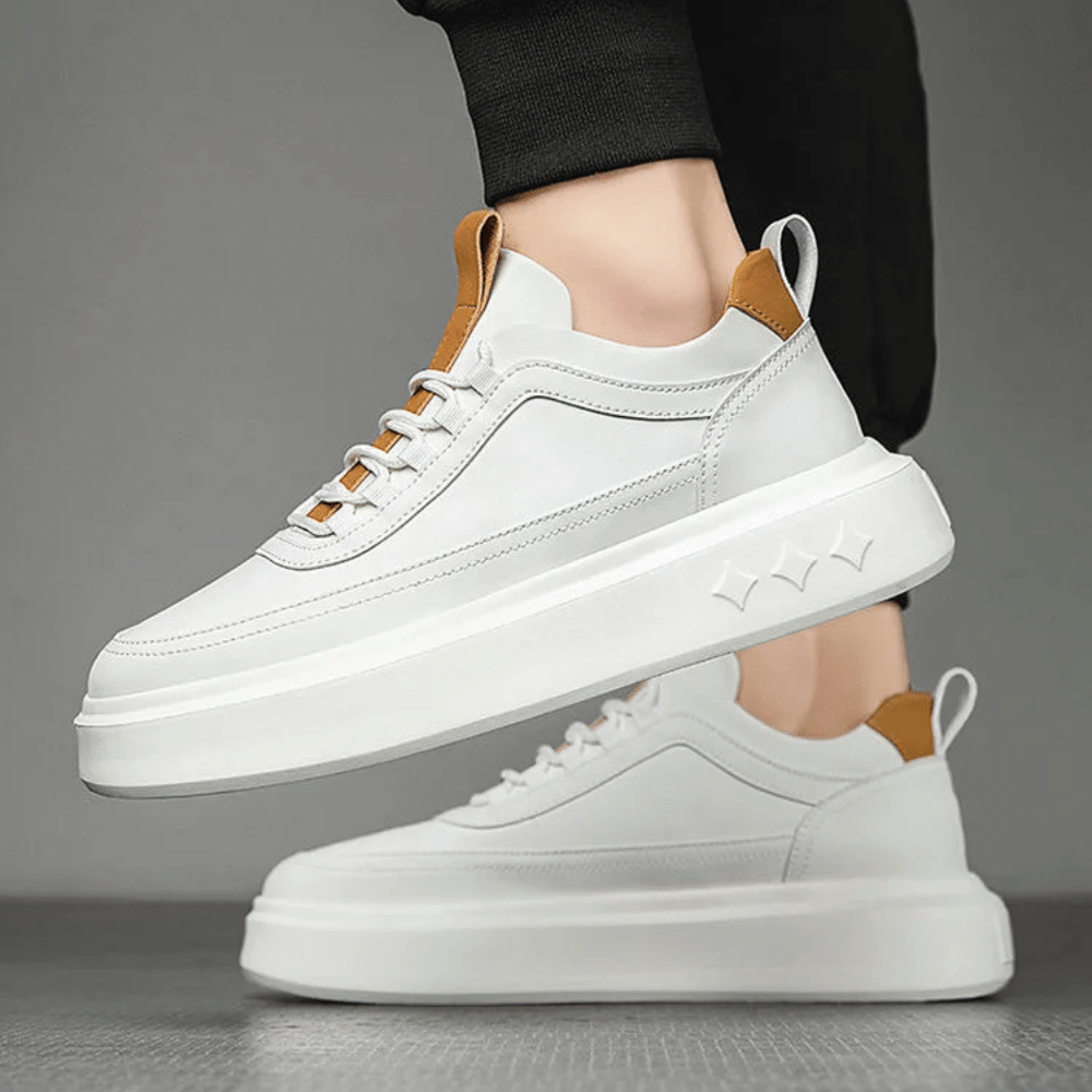 Tênis Masculino Casual de Couro Verona - Loja2