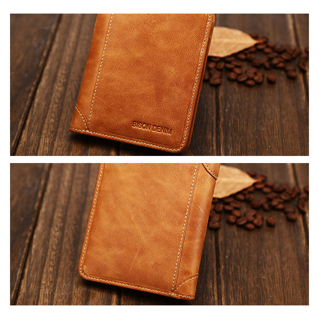 Carteira Masculina Couro Legítimo Vintage - Loja2