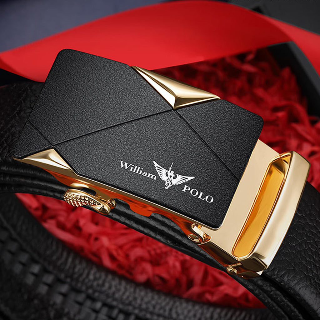 Cinto Automático Masculino de Couro- Modelo Slide - Loja2