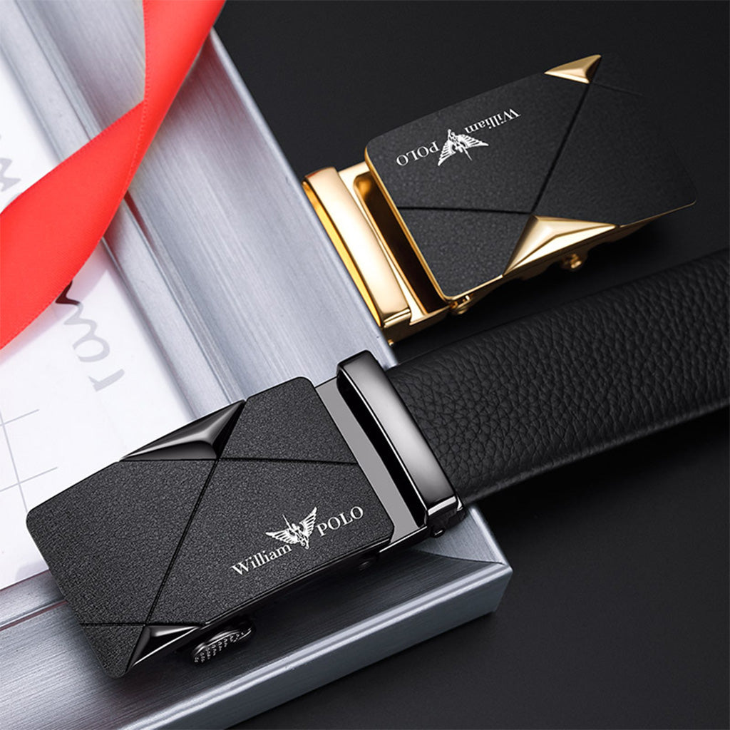 Cinto Automático Masculino de Couro- Modelo Slide - Loja2