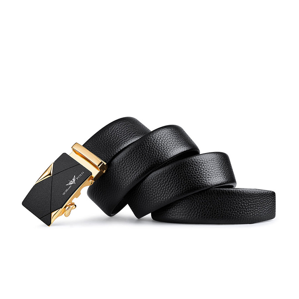 Cinto Automático Masculino de Couro- Modelo Slide - Loja2