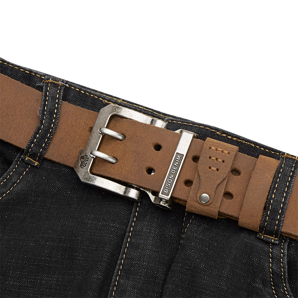 Cinto Fivela Masculino de Couro-Modelo Magnet - Loja2