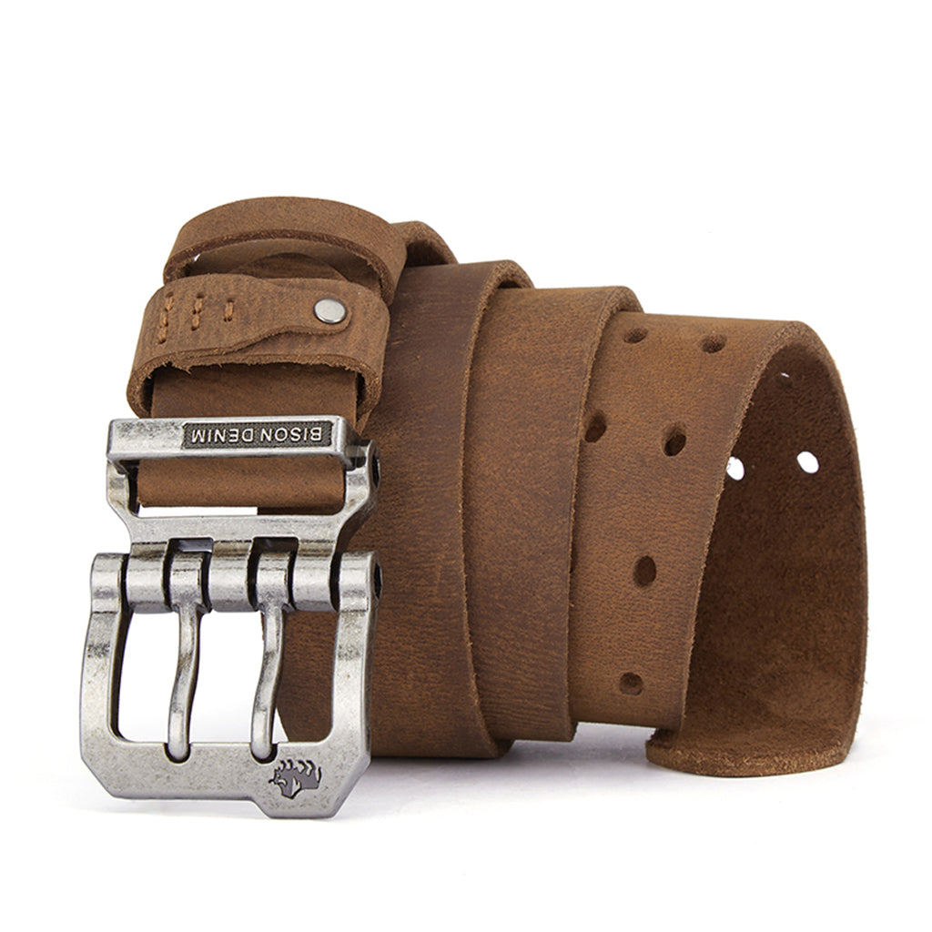 Cinto Fivela Masculino de Couro-Modelo Magnet - Loja2
