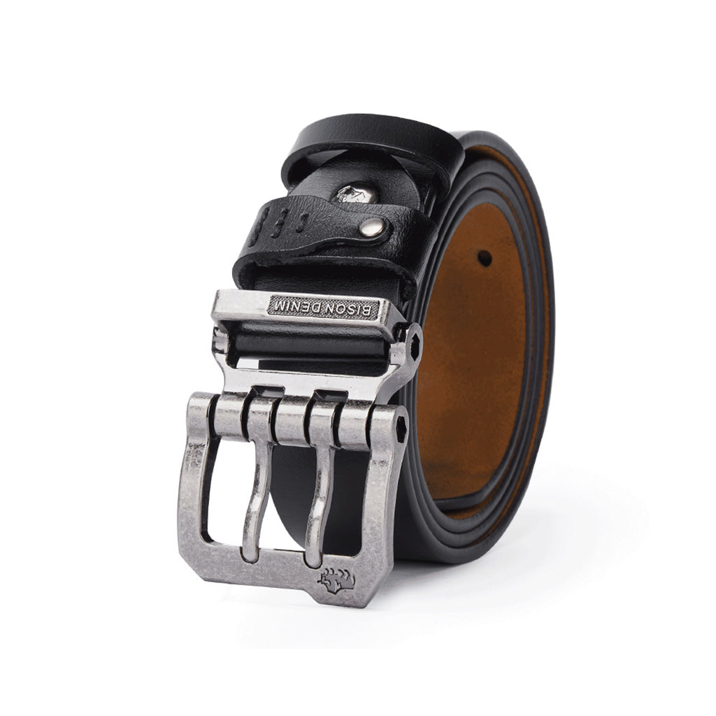 Cinto Fivela Masculino de Couro Modelo Elegance - Loja2