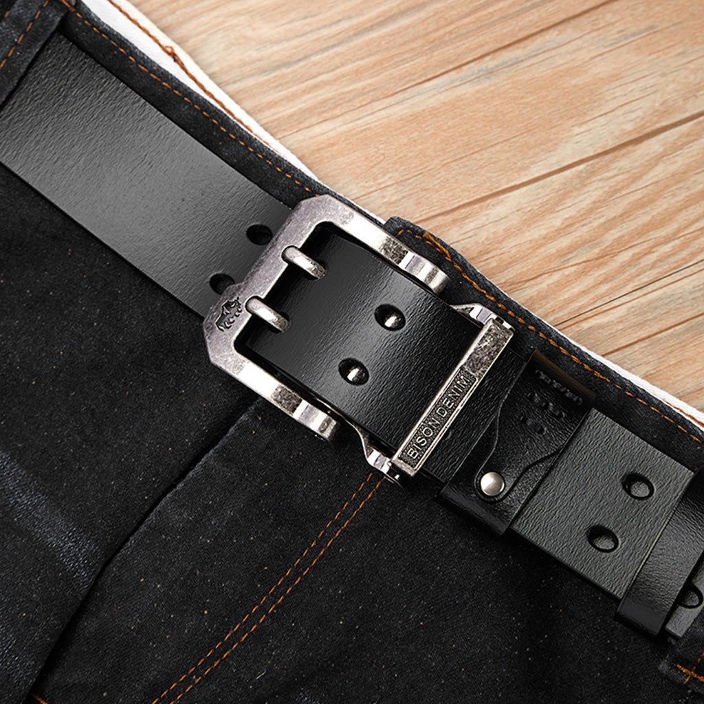 Cinto Fivela Masculino de Couro Modelo Elegance - Loja2