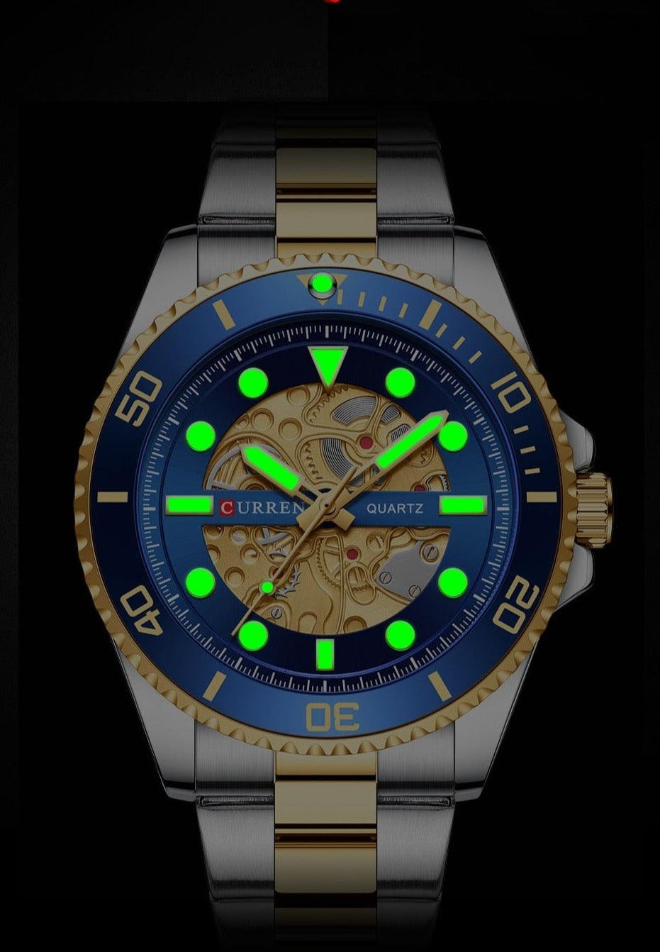 Relógio Masculino curren fc12 - Loja2