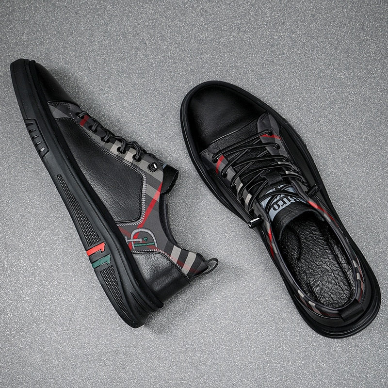 Tênis Masculino de Couro Lorde - Loja2