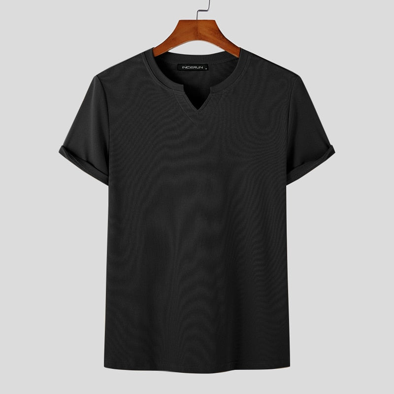 Camiseta Com Gola em V Eliten - Loja2