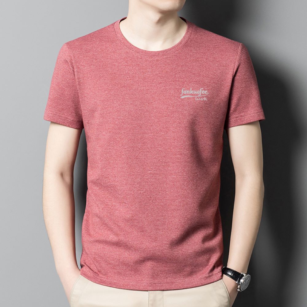 Camiseta Masculina de Algodão Básica Fonku - Loja2