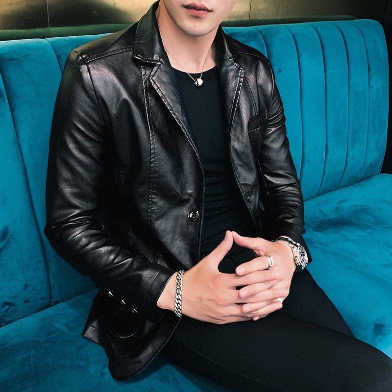 Blazer Masculino couro FC007 - Loja2