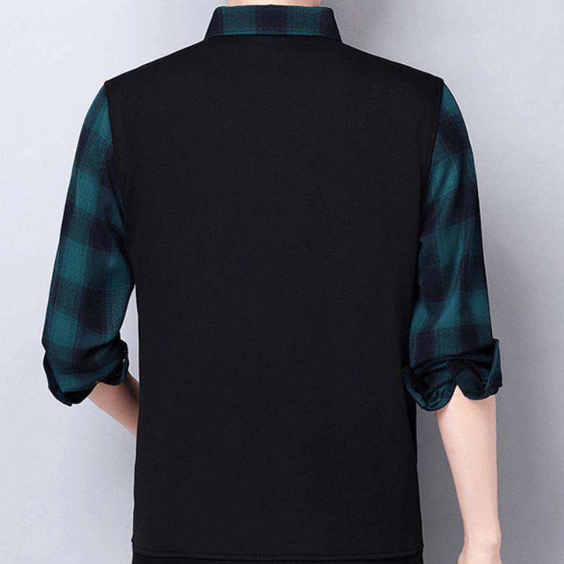 colete masculino + camisa tricot - Loja2