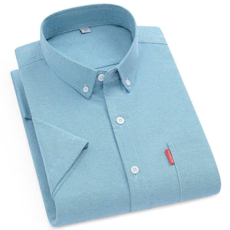 Camisa Social Masculina Cotton - Loja2