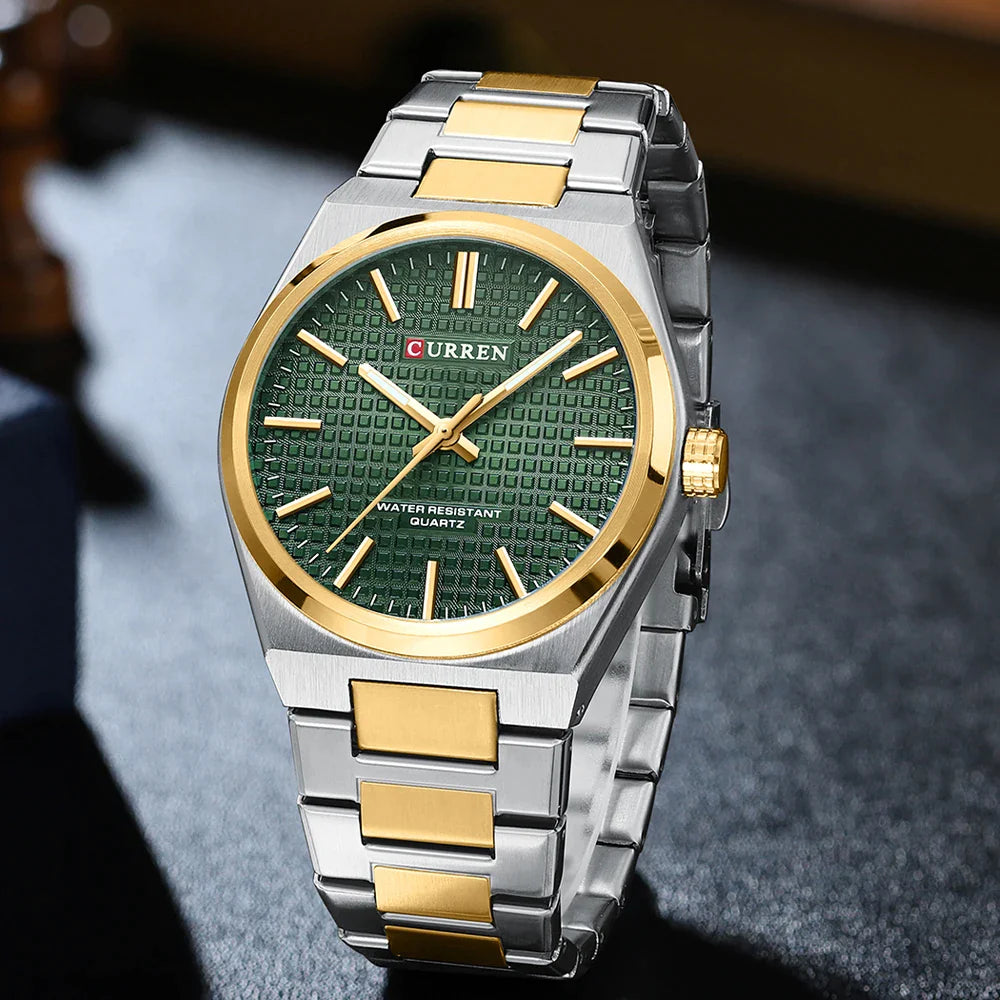 Relógio Masculino Curren Galliano -Dourado - Loja2