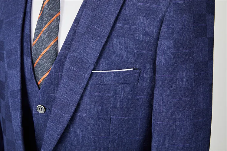 Terno Masculino Classic Quadriculado Galliano Paletó - Loja2