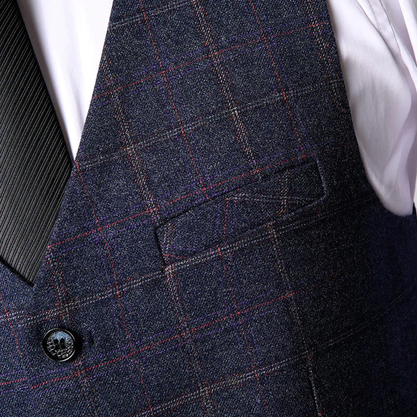 Terno Masculino Xadrez Classico Galliano Paletó - Loja2