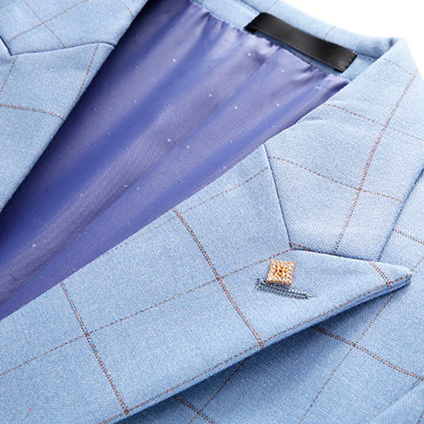 Terno Masculino Xadrez Galliano Paletó -F0003 - Loja2