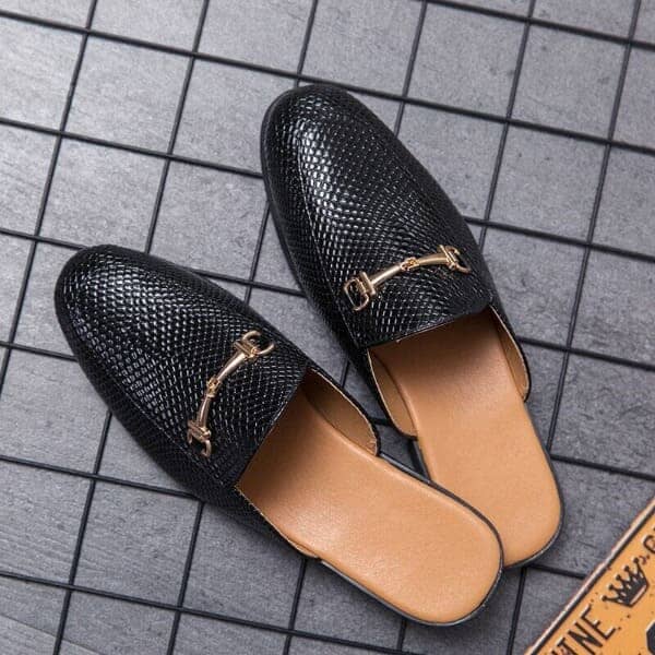 Mule Masculino Geneva Em Couro - Loja2