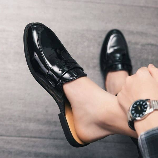 Mule Masculino Jacob Em Couro - Loja2