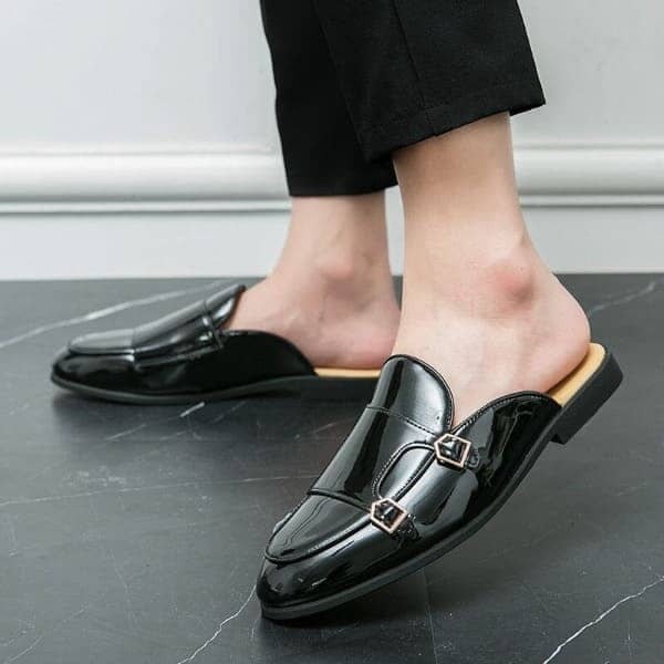 Mule Masculino Luxury Em Couro - Loja2