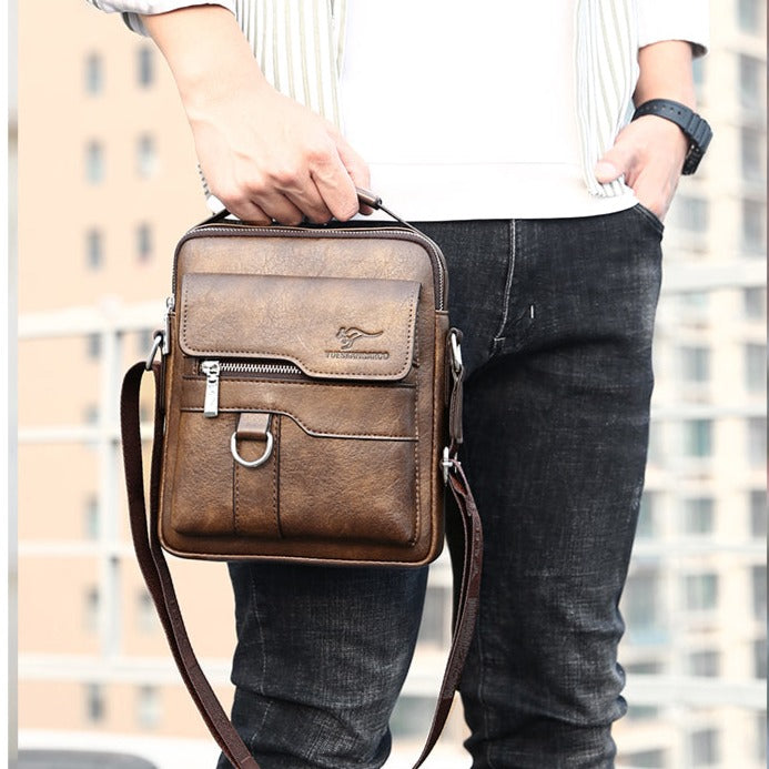 Bolsa de Couro Masculina FC058 - Loja2
