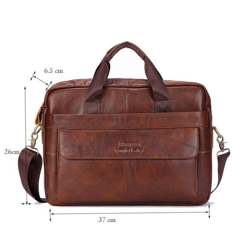 Bolsa couro Masculina FC057 - Loja2