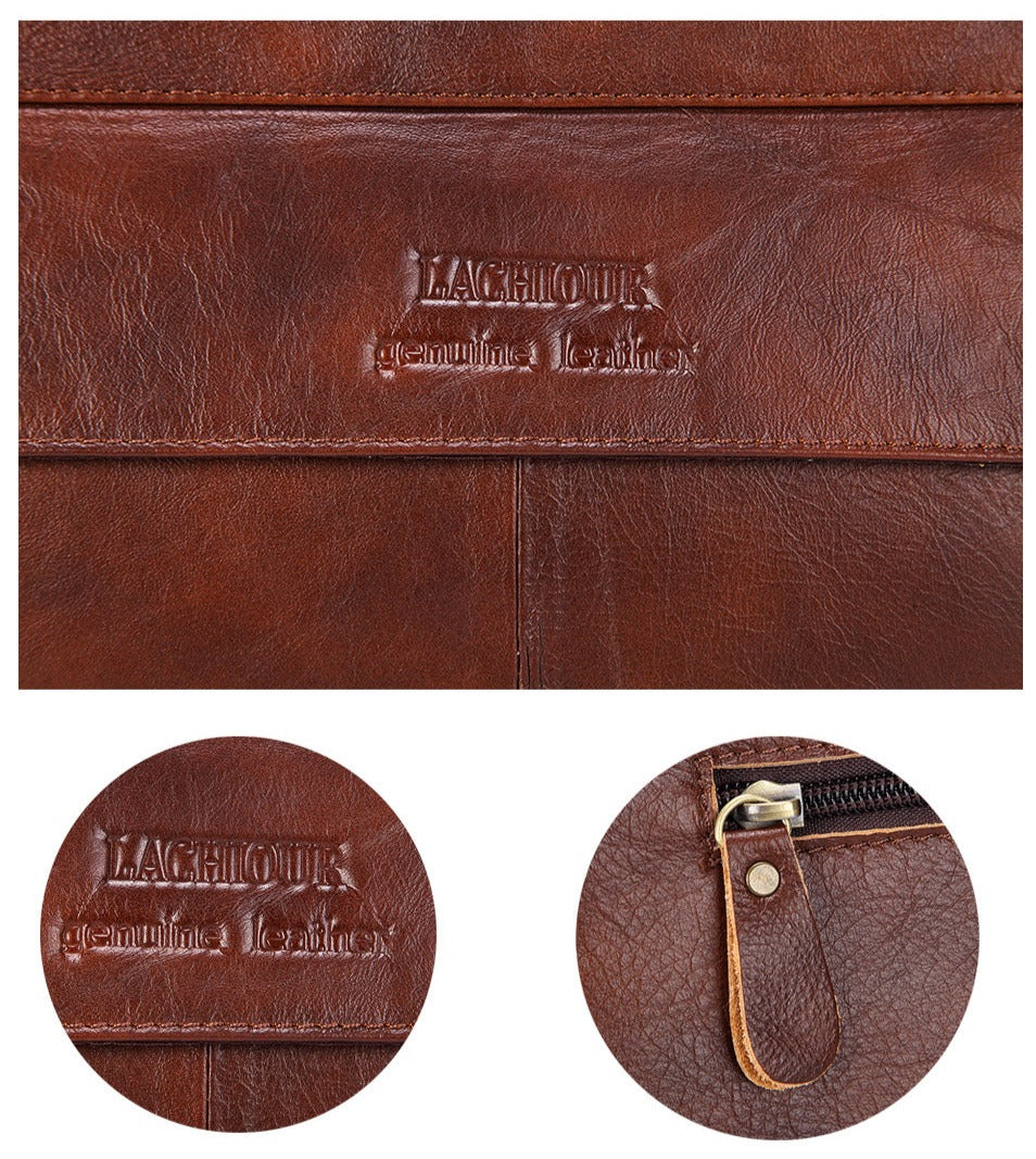 Bolsa couro Masculina FC057 - Loja2