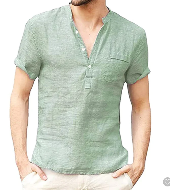 Camisa Casual de Linho - Loja2