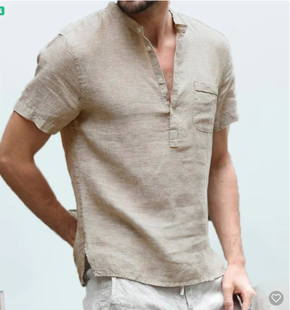 Camisa Casual de Linho - Loja2