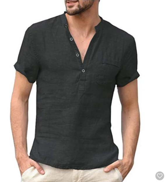 Camisa Casual de Linho - Loja2