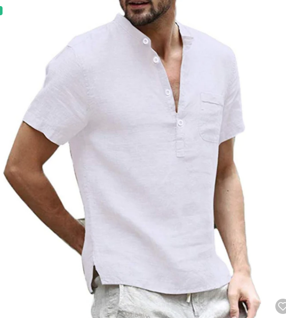 Camisa Casual de Linho - Loja2
