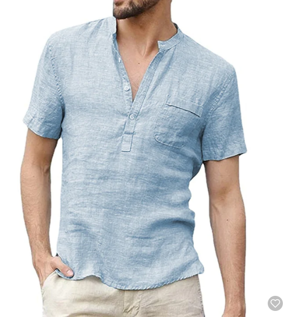 Camisa Casual de Linho - Loja2