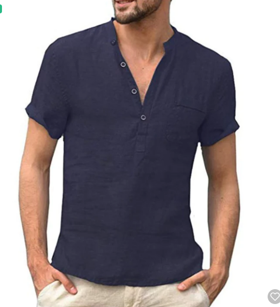 Camisa Casual de Linho - Loja2