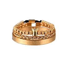 Kit Pulseiras Masculinas de Luxo Galliano Roman GL03 - Loja2