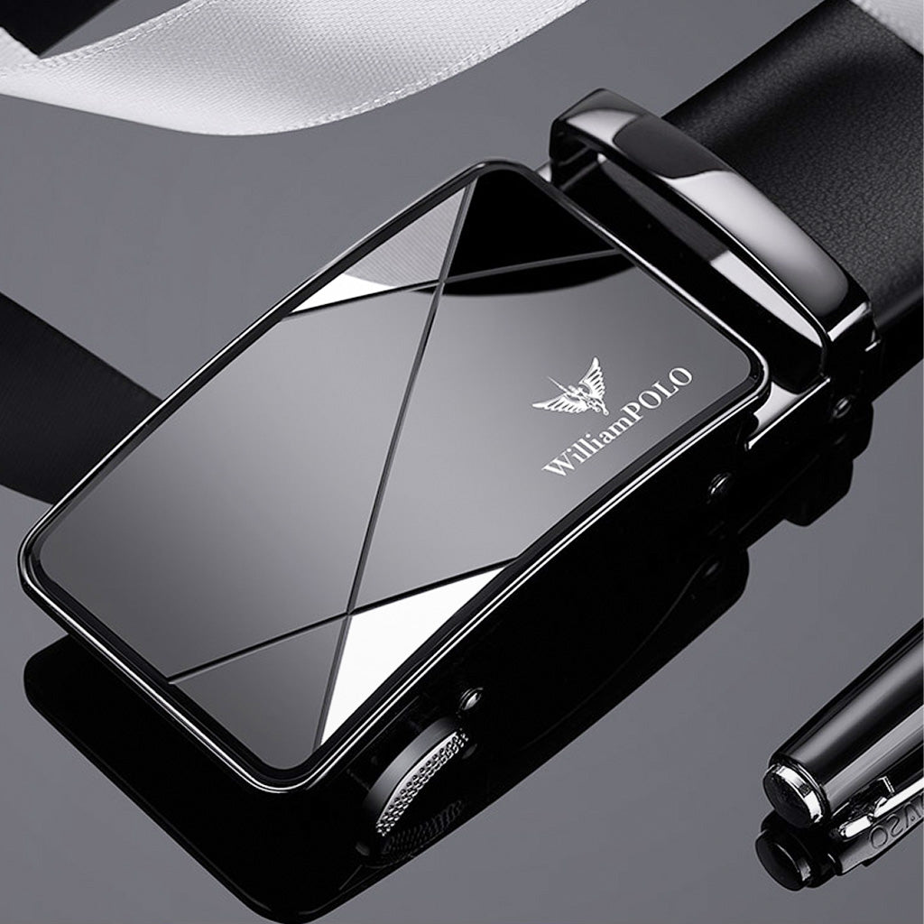 Cinto Automático Masculino de Couro Leather - Loja2