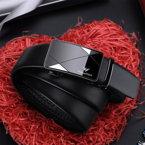 Cinto Automático Masculino de Couro Leather - Loja2