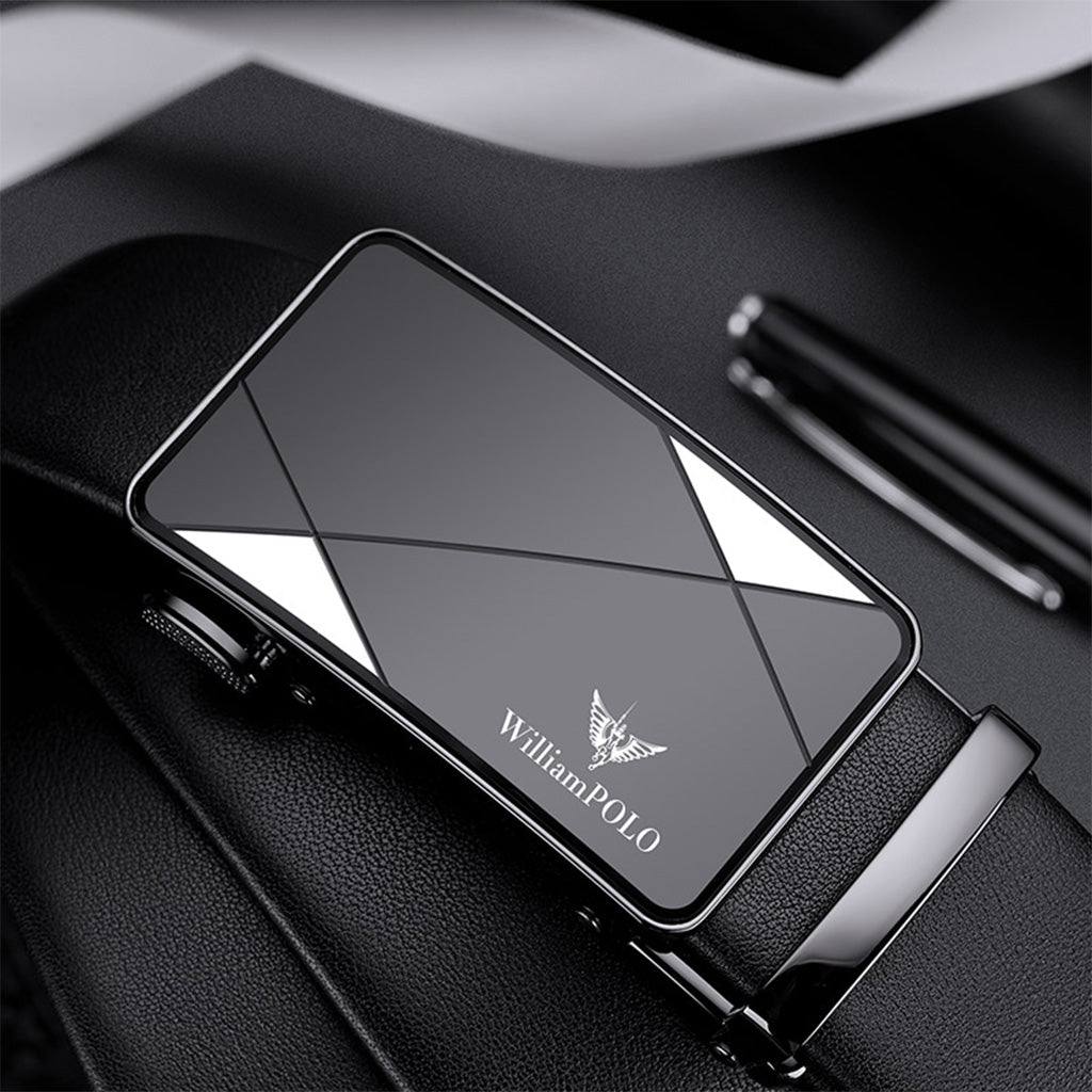 Cinto Automático Masculino de Couro Leather - Loja2