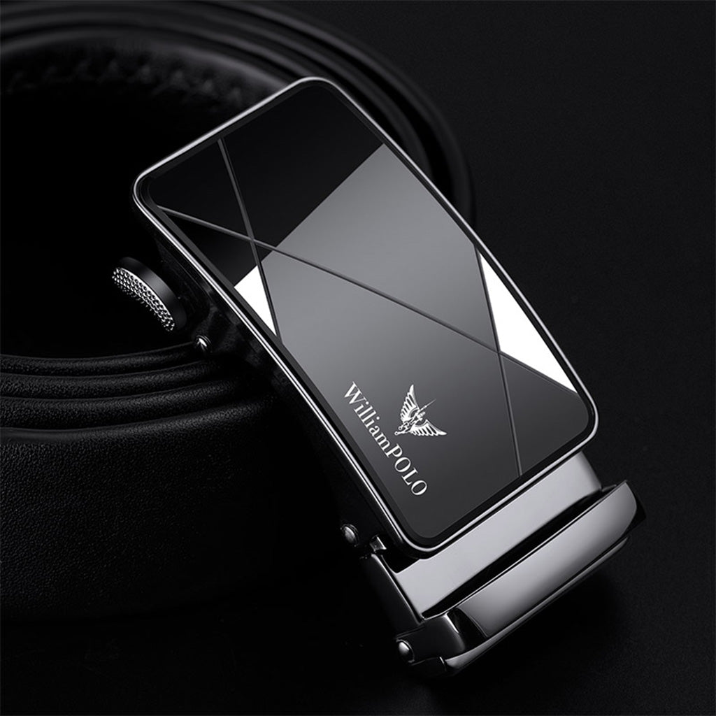 Cinto Automático Masculino de Couro Leather - Loja2