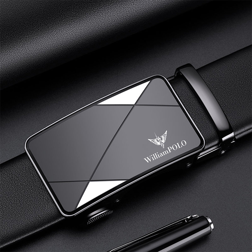 Cinto Automático Masculino de Couro Leather - Loja2