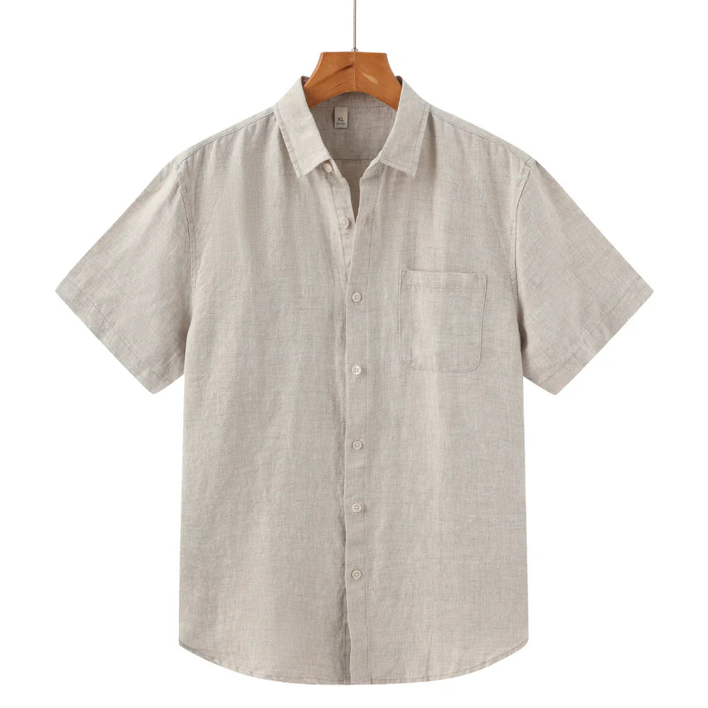 Camisa de Linho (Manga Curta) - Loja2