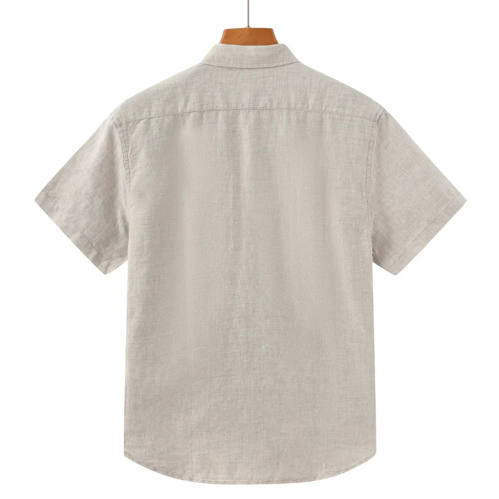 Camisa de Linho (Manga Curta) - Loja2