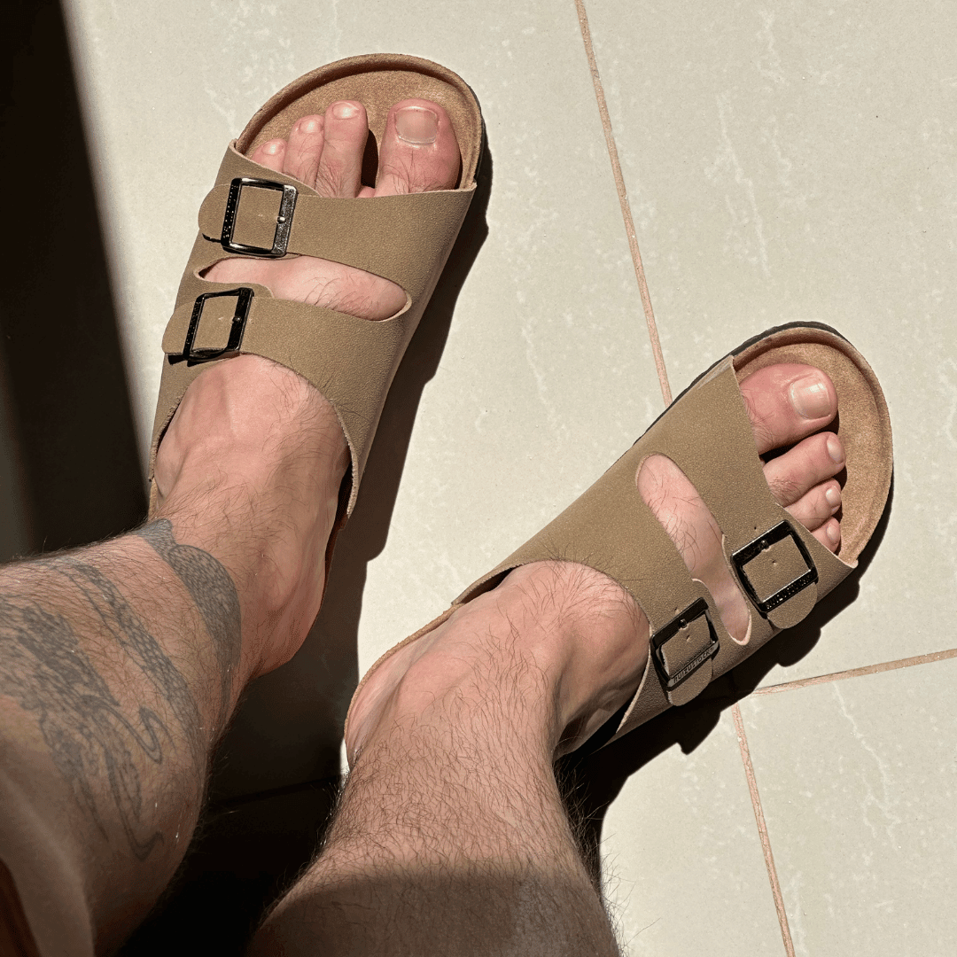 Sandália Birken de Couro Arizona - Loja2