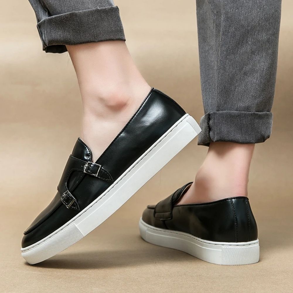 Mocassim Argentino Masculino de Couro Rennes - Loja2