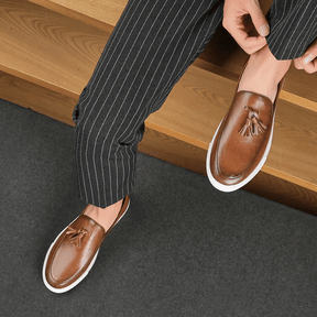 Mocassim Argentino Masculino de Couro Toulouse - Loja2