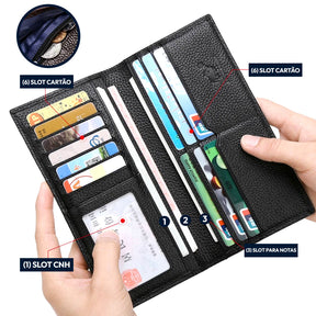 Carteira Masculina Couro Legítimo - Loja2
