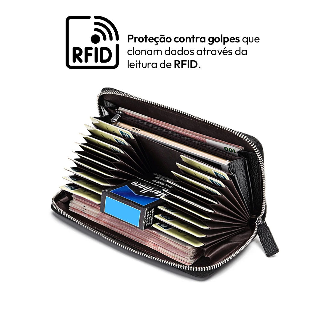 Carteira Masculina Couro Legítimo - Loja2